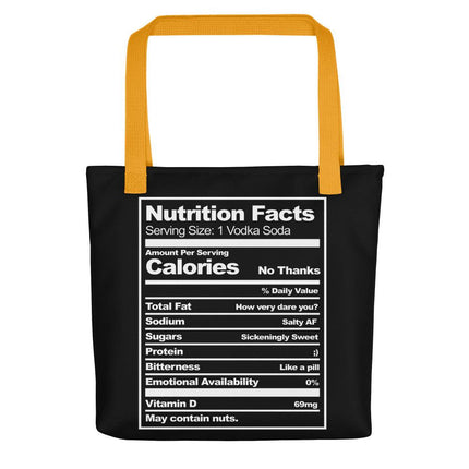 Nutritional Facts (Tote bag)-Bags-Swish Embassy