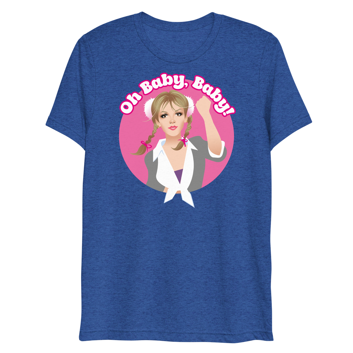 Oh Baby (Triblend)-Triblend T-Shirt-Swish Embassy