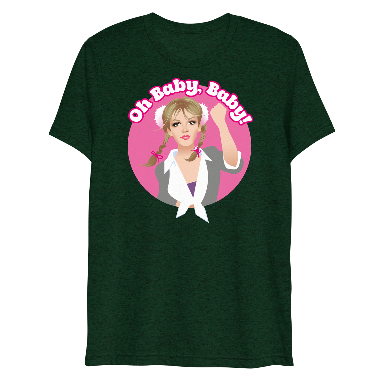 Oh Baby (Triblend)-Triblend T-Shirt-Swish Embassy