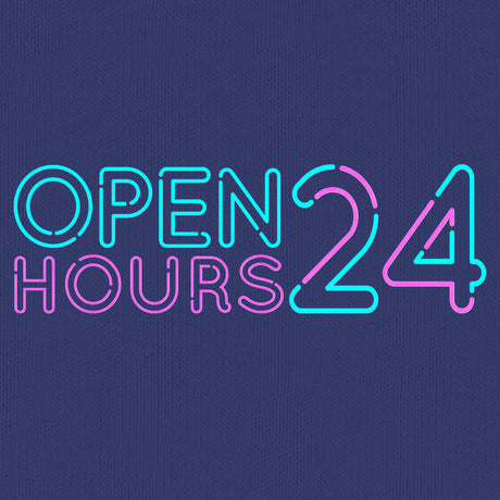 Open 24 Hours-T-Shirts-Swish Embassy