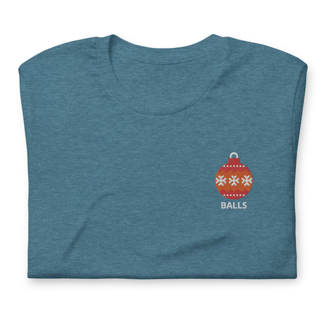 Ornaments (Balls)-Christmas T-Shirts-Swish Embassy