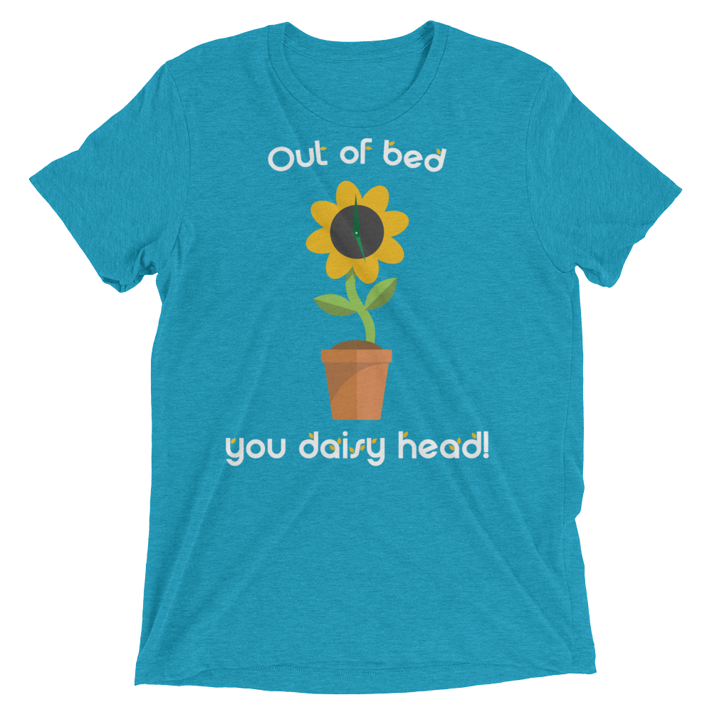 Out of bed you daisy head (Triblend)-Triblend T-Shirt-Swish Embassy