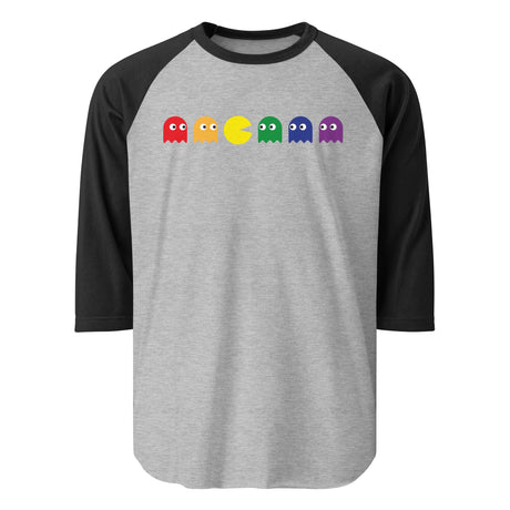 Pac Man Pride (Raglan)-Raglan-Swish Embassy