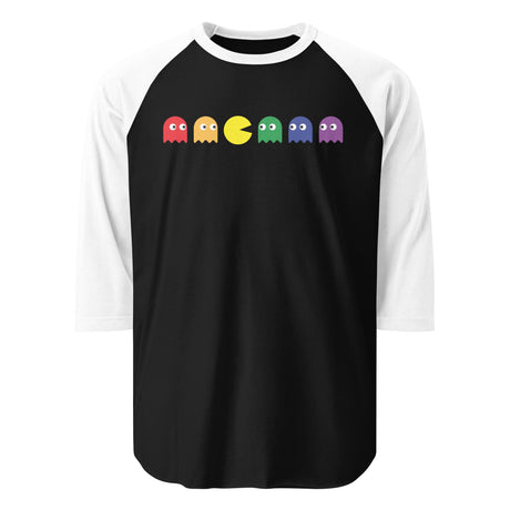 Pac Man Pride (Raglan)-Raglan-Swish Embassy