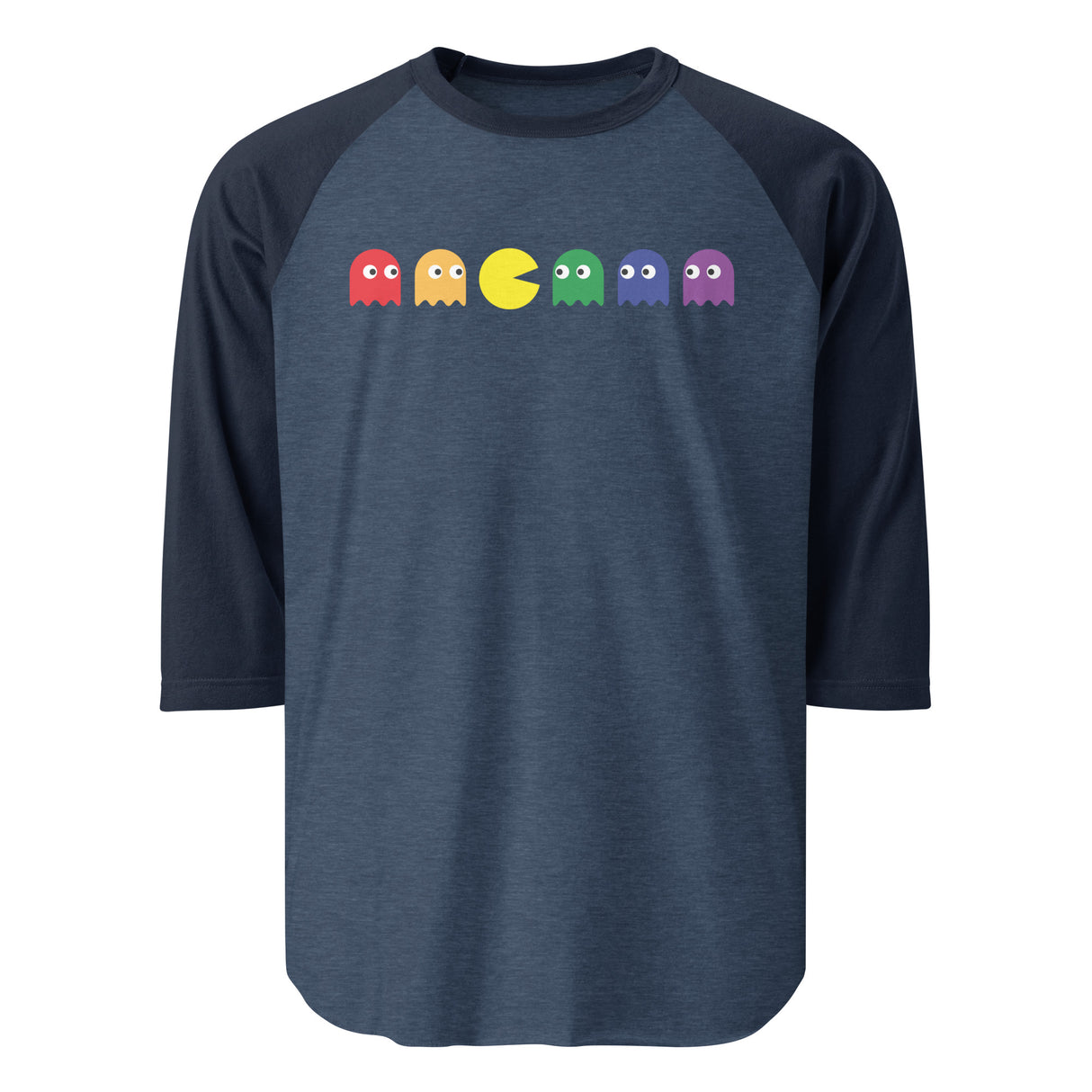 Pac Man Pride (Raglan)-Raglan-Swish Embassy