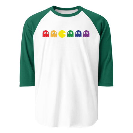 Pac Man Pride (Raglan)-Raglan-Swish Embassy