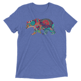 Paisley Bear (Triblend)-Triblend T-Shirt-Swish Embassy