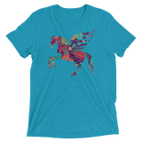 Paisley Pegacorn (Triblend)-Triblend T-Shirt-Swish Embassy