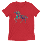 Paisley Unicorn (Triblend)-Triblend T-Shirt-Swish Embassy