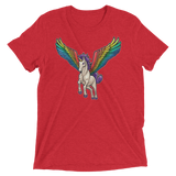 Pegasus Takes Flight (Triblend)-Triblend T-Shirt-Swish Embassy