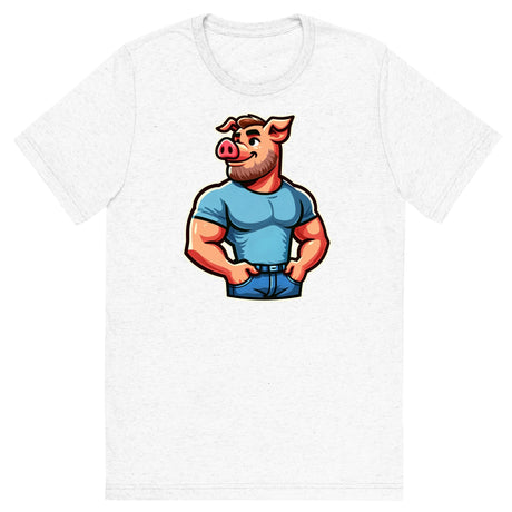 Pig Daddy (Triblend)-Triblend T-Shirt-Swish Embassy