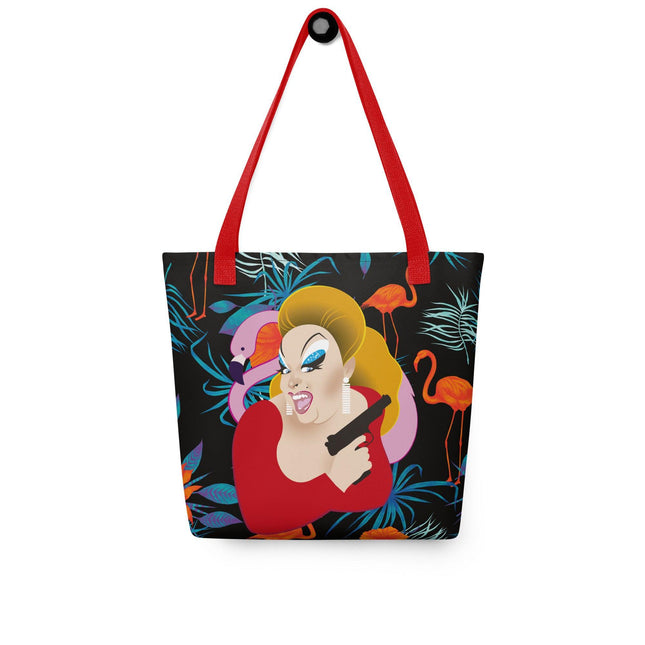 Pink Bird (Tote bag)-Bags-Swish Embassy
