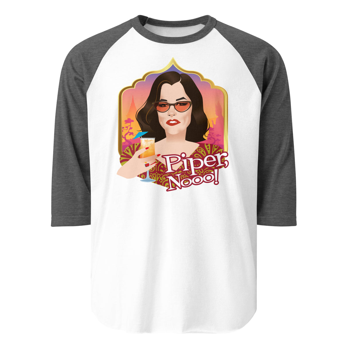 Piper, Nooo! (Raglan)-Raglan-Swish Embassy