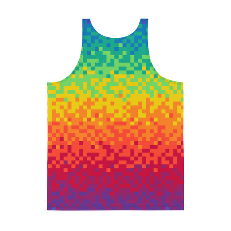 Pixel Perfect Pride (Allover Tank Top)-Allover Tank Top-Swish Embassy