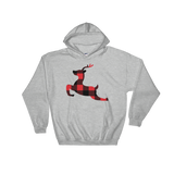 Plaid Reindeer (Hoodie)-Hoodie-Swish Embassy