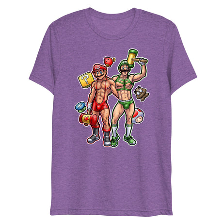 Plumber Butt (Triblend)-Triblend T-Shirt-Swish Embassy