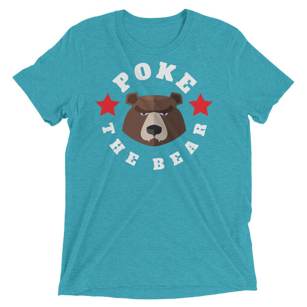 Poke the Bear (Triblend)-Triblend T-Shirt-Swish Embassy