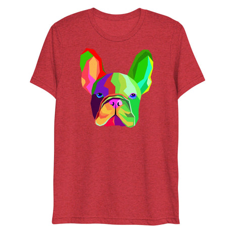 Polygon Frenchie (Triblend)-Triblend T-Shirt-Swish Embassy