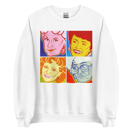 Pop Art Girls (Sweatshirt)-Sweatshirt-Swish Embassy