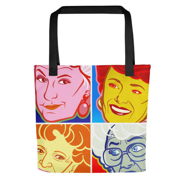 Pop Art Girls (Tote bag)-Bags-Swish Embassy
