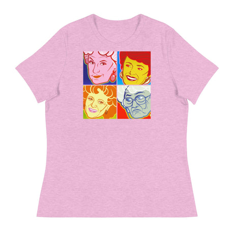 Pop Art Girls (Women's Relaxed T-Shirt)-Women's T-Shirts-Swish Embassy