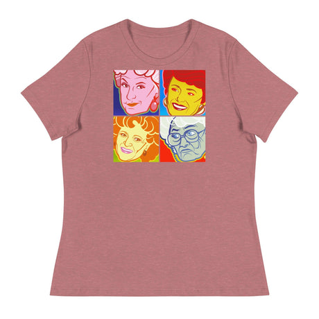 Pop Art Girls (Women's Relaxed T-Shirt)-Women's T-Shirts-Swish Embassy