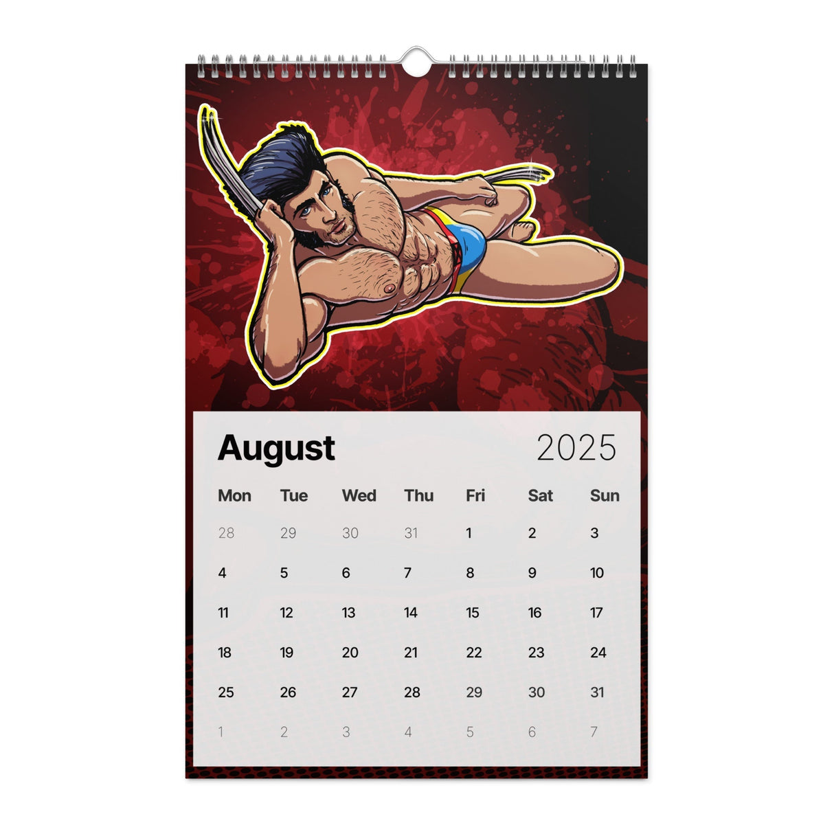 Pop Boys 2025 (Calendar)-Greeting Card-Swish Embassy