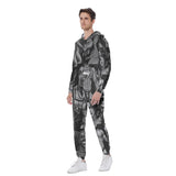 Pop Boys Black (AOP Union Suit)-AOP Union Suit-Swish Embassy