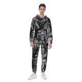 Pop Boys Black (AOP Union Suit)-AOP Union Suit-Swish Embassy