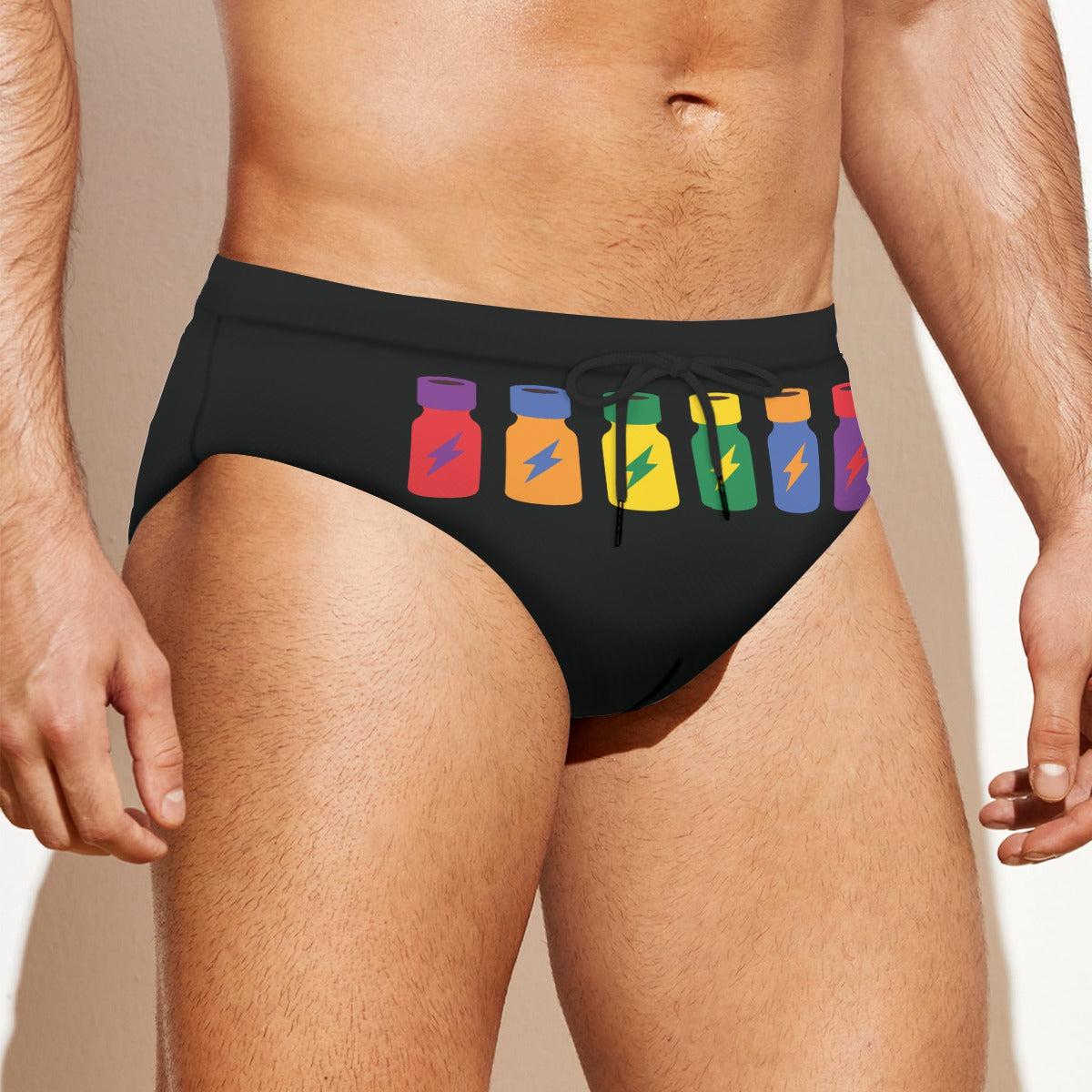 Pop-Pers Art (Swim Briefs)-Swim Briefs-Swish Embassy