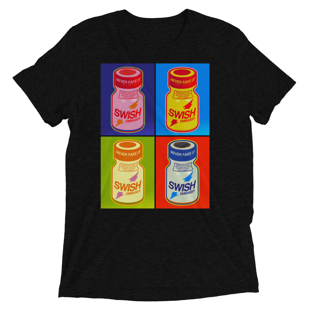 Poppers Art (Triblend)-Triblend T-Shirt-Swish Embassy