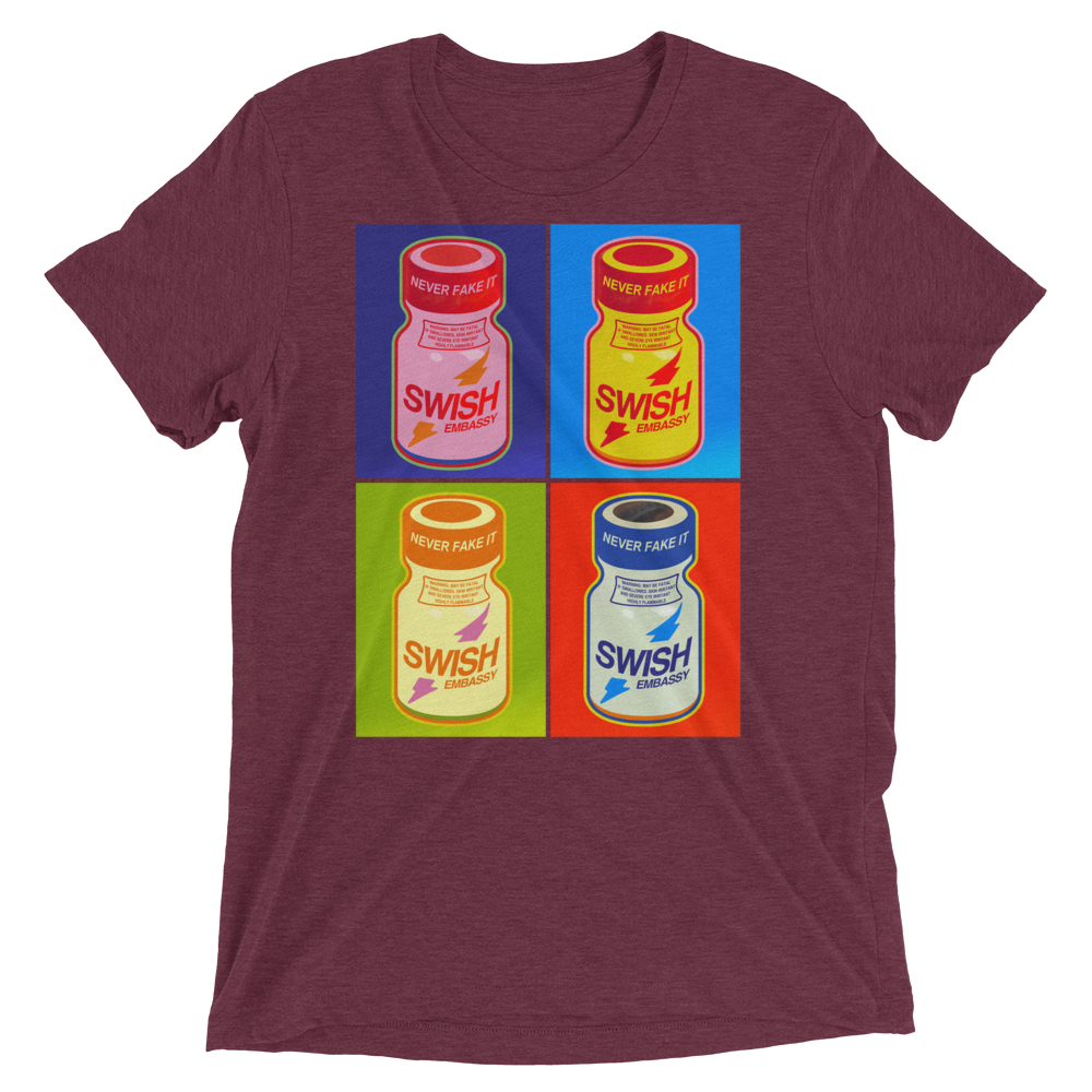 Poppers Art (Triblend)-Triblend T-Shirt-Swish Embassy