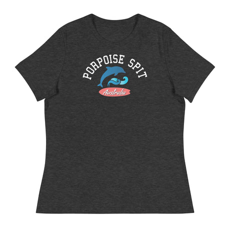 Porpoise Spit (Women's Relaxed T-Shirt)-Women's T-Shirts-Swish Embassy