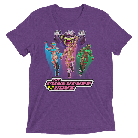 Powerpuff Boys (Triblend)-Triblend T-Shirt-Swish Embassy