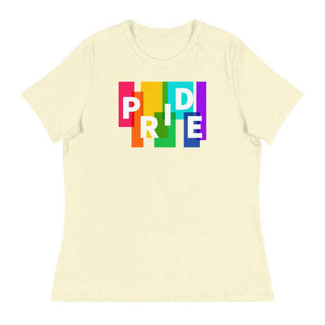 Pride Blocks (Women's Relaxed T-Shirt)-Women's T-Shirts-Swish Embassy