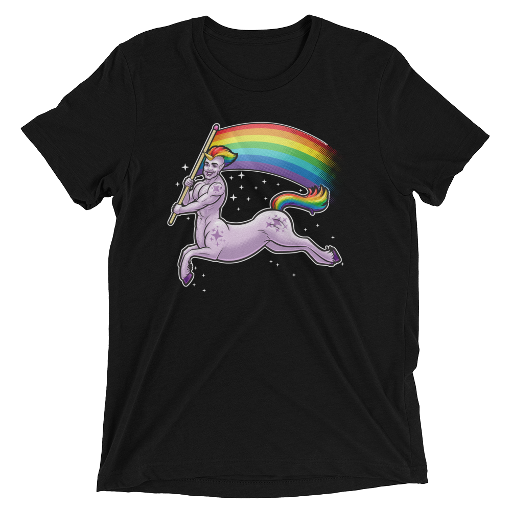 Pride Centaur (Triblend)-Triblend T-Shirt-Swish Embassy