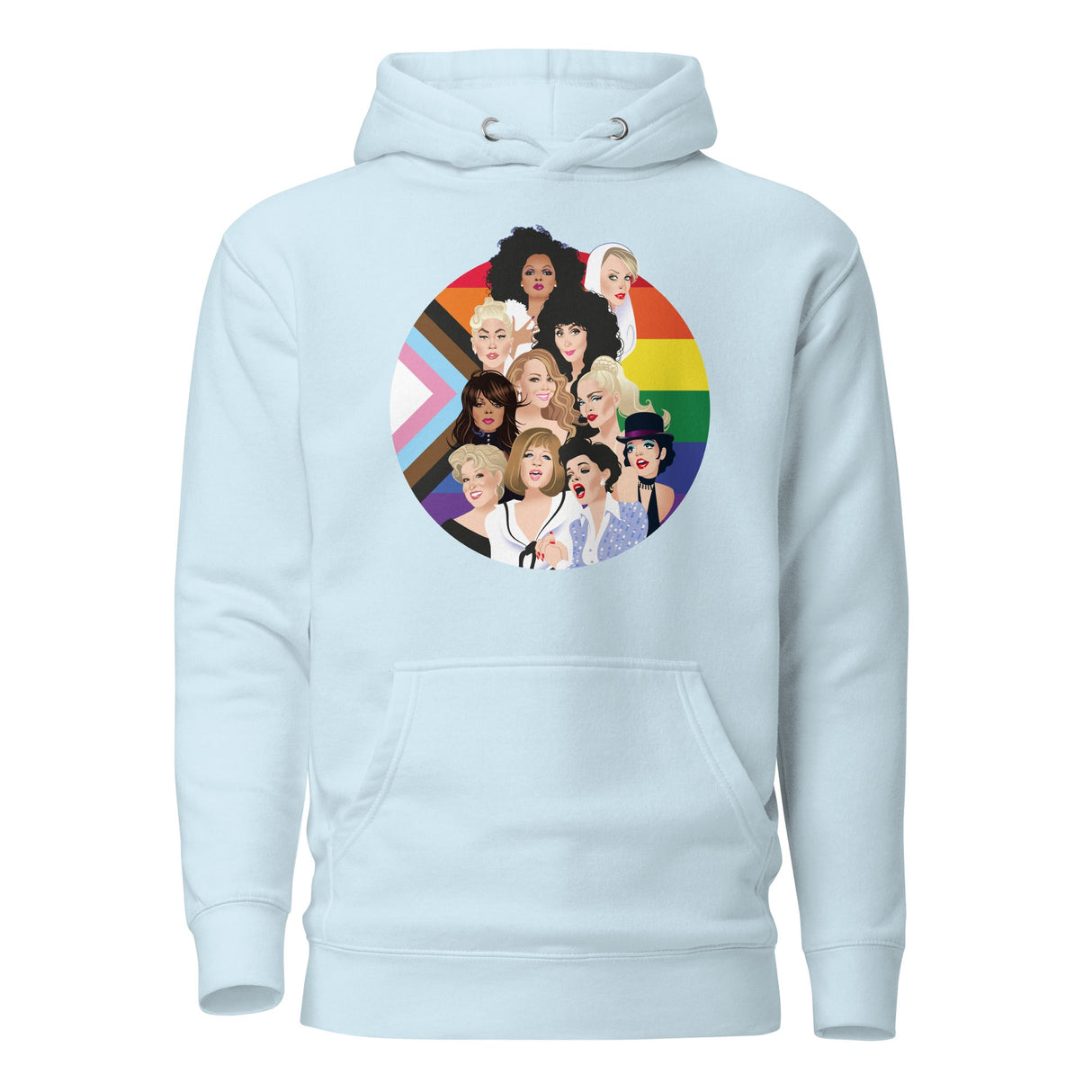 Pride Divas (Hoodie)-Hoodie-Swish Embassy