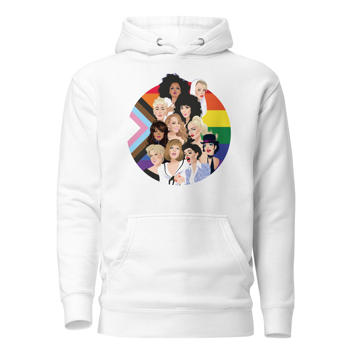 Pride Divas (Hoodie)-Hoodie-Swish Embassy