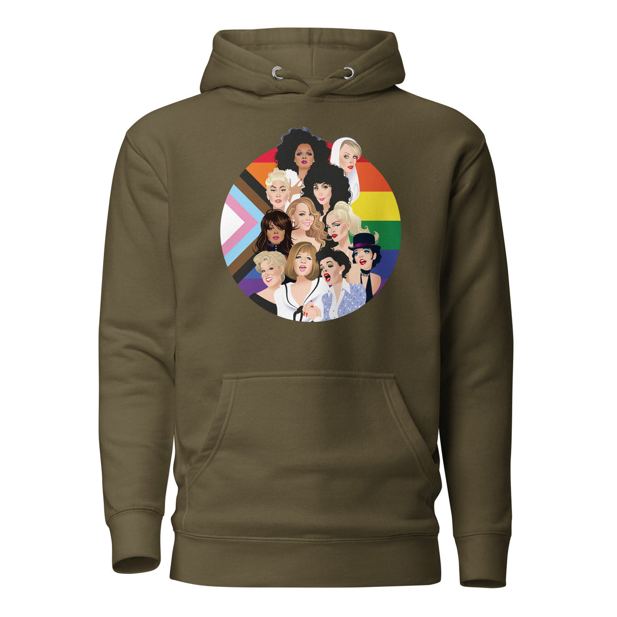 Pride Divas (Hoodie)-Hoodie-Swish Embassy