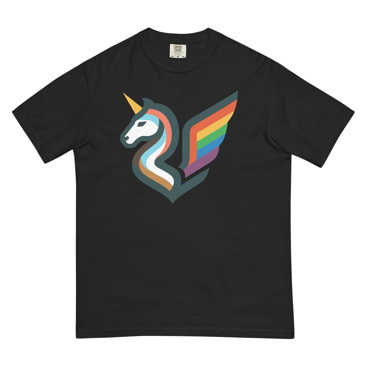 Pride Swishmark (Boxy Tee)-Boxy T-Shirt-Swish Embassy