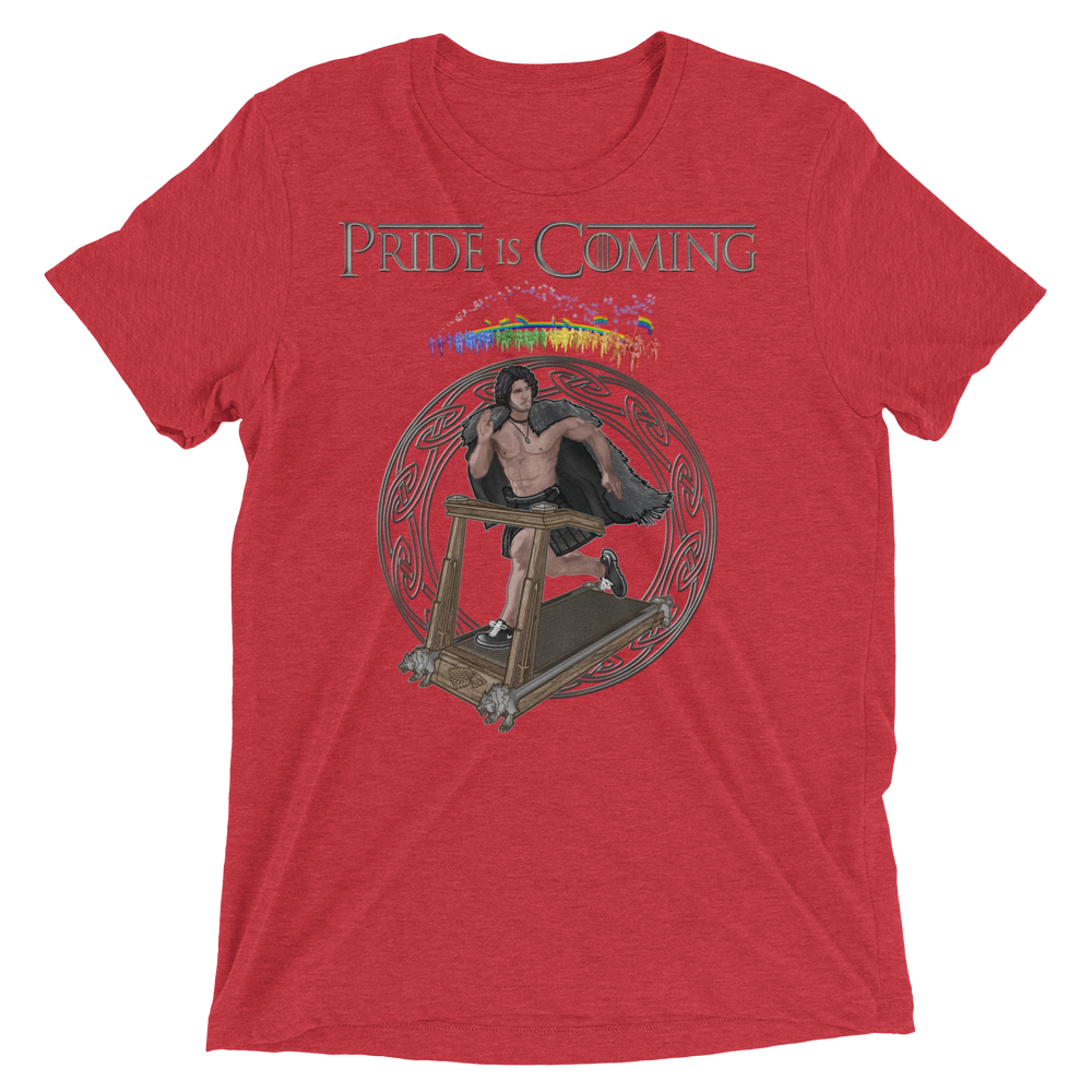 Pride is Coming (Triblend)-Triblend T-Shirt-Swish Embassy