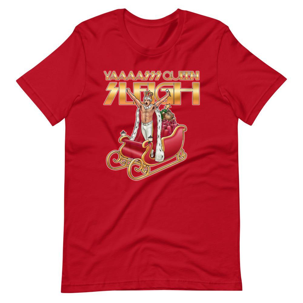 Queen Sleigh-T-Shirts-Swish Embassy