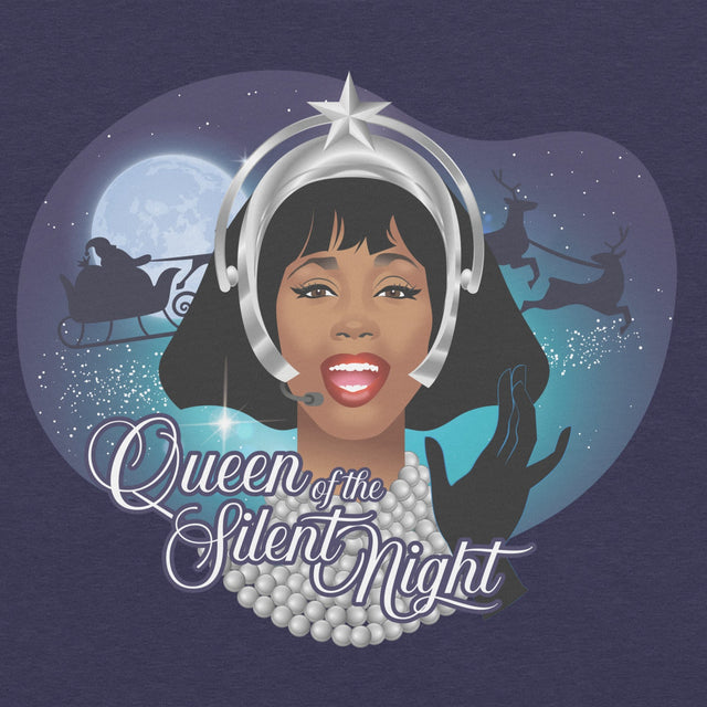 Queen of the Silent Night-Christmas T-Shirts-Swish Embassy