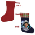 Queen of the Silent Night (Sequin Christmas Stocking)-Christmas Stockings-Swish Embassy