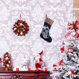 Queen of the Silent Night (Sequin Christmas Stocking)-Christmas Stockings-Swish Embassy