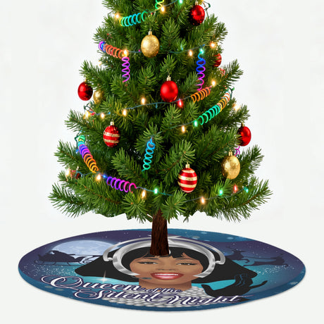 Queen of the Silent Night (Tree Skirt)-Tree Skirts-Swish Embassy