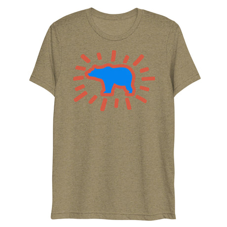 Radient Bear (Triblend)-Triblend T-Shirt-Swish Embassy