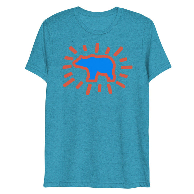 Radient Bear (Triblend)-Triblend T-Shirt-Swish Embassy