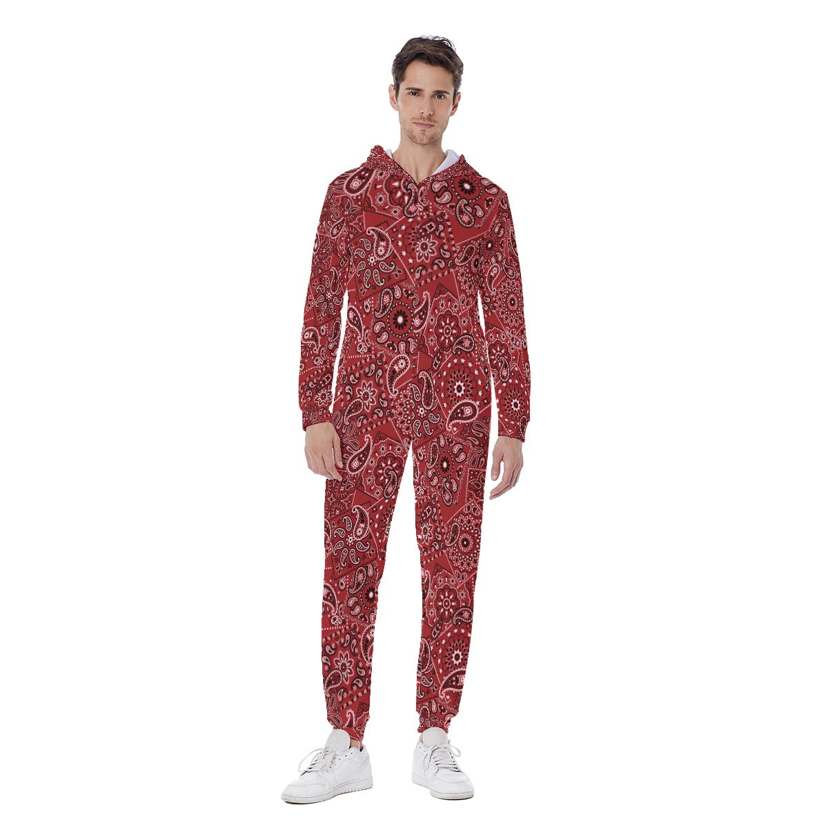 Red Hanky (AOP Union Suit)-AOP Union Suit-Swish Embassy