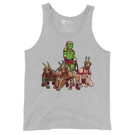 Reindeer Gains (Tank Top)-Christmas Tanks-Swish Embassy